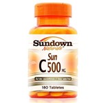 Sun C 500mg 180 Tabs - Sundown Naturals