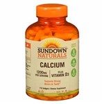 Sundown Naturals Cálcio 1200 Mg + Vitamina D3 1000 Iu 170 Cápsulas