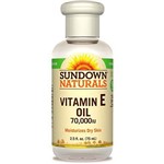 Sundown Naturals, Vitamin e Oil, 70,000 IU, 2.5 Fl Oz (75 Ml)