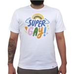 Super Gay - Camiseta Clássica Masculina