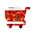 Super Ímã de Geladeira Carrinho de Compras - Tomate - Geguton