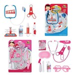 Super Kit Infantil Doutores Médico e Médica 14 Acessórios