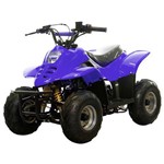 Super Quadriciclo BK-ATV504 50 Cilindradas Azul King Road - Bull Motors