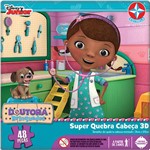 Super Quebra-Cabeça 3D Doutora Brinquedos 48 Peças - Estrela
