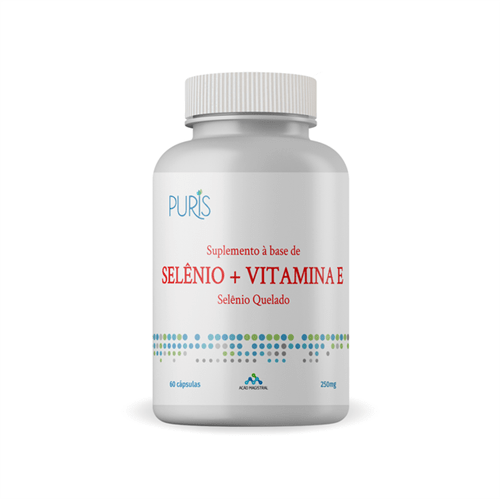 Suplemento a Base de Selenio e Vitamina e – 250mg 60 Capsulas