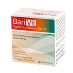 Suplemento Barivit - Menta, 60 Comprimidos Mastigáveis