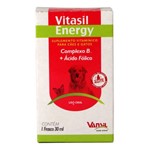 Suplemento Vitamínico Vitasil Energy 30ml para Cães e Gatos Vansil