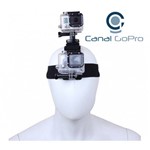 Suporte Duplo Cabeça Head 360° para Câmeras de Ação GoPro Hero SJCam Xiaomi