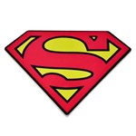 Suporte Panela Ceramica Dco Superman Logo 20 Cm