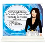 Suporte para Livro Nenhum Obstáculo - Ana Cristina