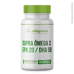 Supra Omega 3 1000mg EPA 20 DHA 50 - 60 Cápsulas