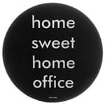 Sweet Home Office Mouse Pad Preto/branco
