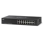 Switch 16p Cisco Sg110-16hp-na Poe Gigabit 10/100/1000