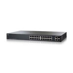 Switch 24p Cisco Sg200 Gigabit 2-sfp Slm2024t-BR