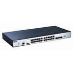 Switch 24p D-link Dgs-3120-24tc + 4p Gigabit Combo Sfp
