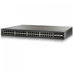 Switch Cisco com 48 Portas Gigabit 4 Portas Sfp 10gbe Sg500x-48-K9-Na