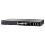 Switch Cisco (SRW224G4-K9) 24 Portas 10/100 + 4 Portas Giga
