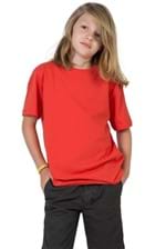 T-Shirt Basica Comfort Infantil Masculino Vermelho Vermelho/04