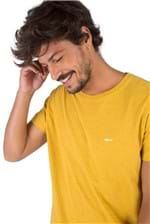 T-Shirt Básica Mescla Comfort Amarelo Escuro AMR ES/P