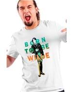 T-shirt Born To Be Wilde Branca