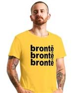 T-shirt Brontë Amarela