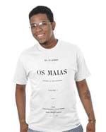 T-shirt Capa de Livro os Maias