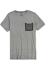 T-Shirt com Bolso Térmico Cinza CINZA/P