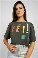 T-shirt Cropped Vei Farm - P