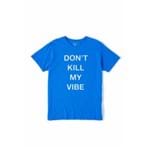 T-Shirt Dont Kill My Vibe Azul - M