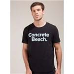 T-shirt Especial Silk Concrete Beach PRETO P