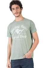T-Shirt Estampada Arial Drop Verde VERDE/P