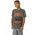 T-shirt Estampada Infantil Masculino Verde Taco