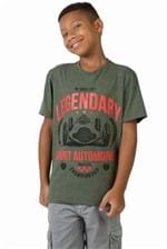 T-Shirt Estampada Infantil Masculino Verde VERDE/10