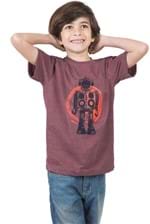 T-Shirt Estampada Infantil Masculino Vinho VINHO/04