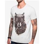 T-shirt Ethnic Wolf Mescla Claro 103394