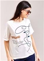T-Shirt Etimologia Espelho BRANCO G
