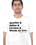 T-shirt Helvética Publishnews Branca