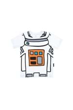 T-shirt Inf Mc Astronauta 06 - Branco
