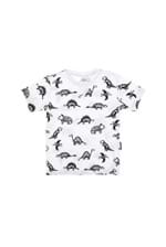 T-shirt Infantil Fosseis 02 - Branco