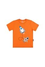 T-shirt Infantil Viagem 02 - Laranja
