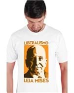 T-shirt Leia Mises Laranja
