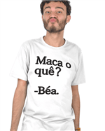 T-shirt Maca-béa Branca