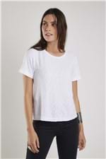 T-Shirt Malha Básica Flame Branco - P