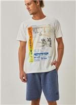 T-shirt Manga Curta Silk Out Control BRANCO P
