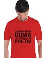 T-shirt Ninguém Doma Vermelha