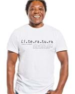 T-shirt o que é Literatura?