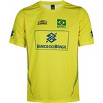 T-Shirt Olympikus Jogo Comercial Masculina - Amarela
