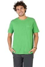T-Shirt Premium com Bolso Lisa Verde VERDE/P