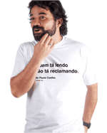T-shirt Quem Tá Lendo não Tá Reclamando