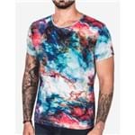 T-shirt Red Marble 102674